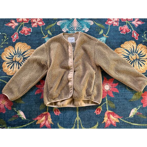 Aritizia Wilfred Sherpa Pastoral Liner Jacket Size Medium - Picture 5 of 10